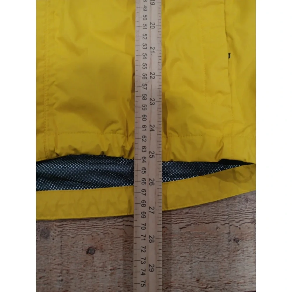 Men's The North Face HYVENT  Yellow Rain jacket Sz Small 2823